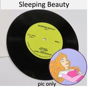 Sleeping Beauty LP Vinyl Record 33 1/3 RPM, Troll 1970